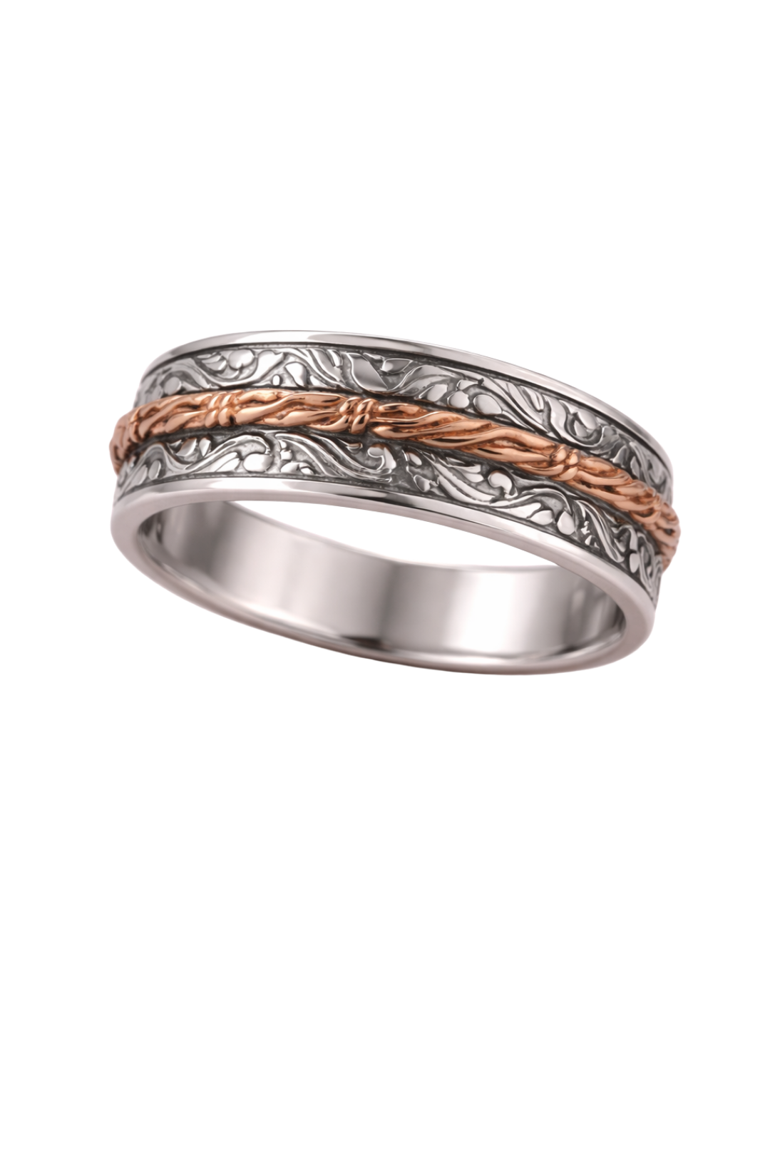 Handmade Sterling Silver Spinner Ring Anxiety Meditation Thumb Ring1