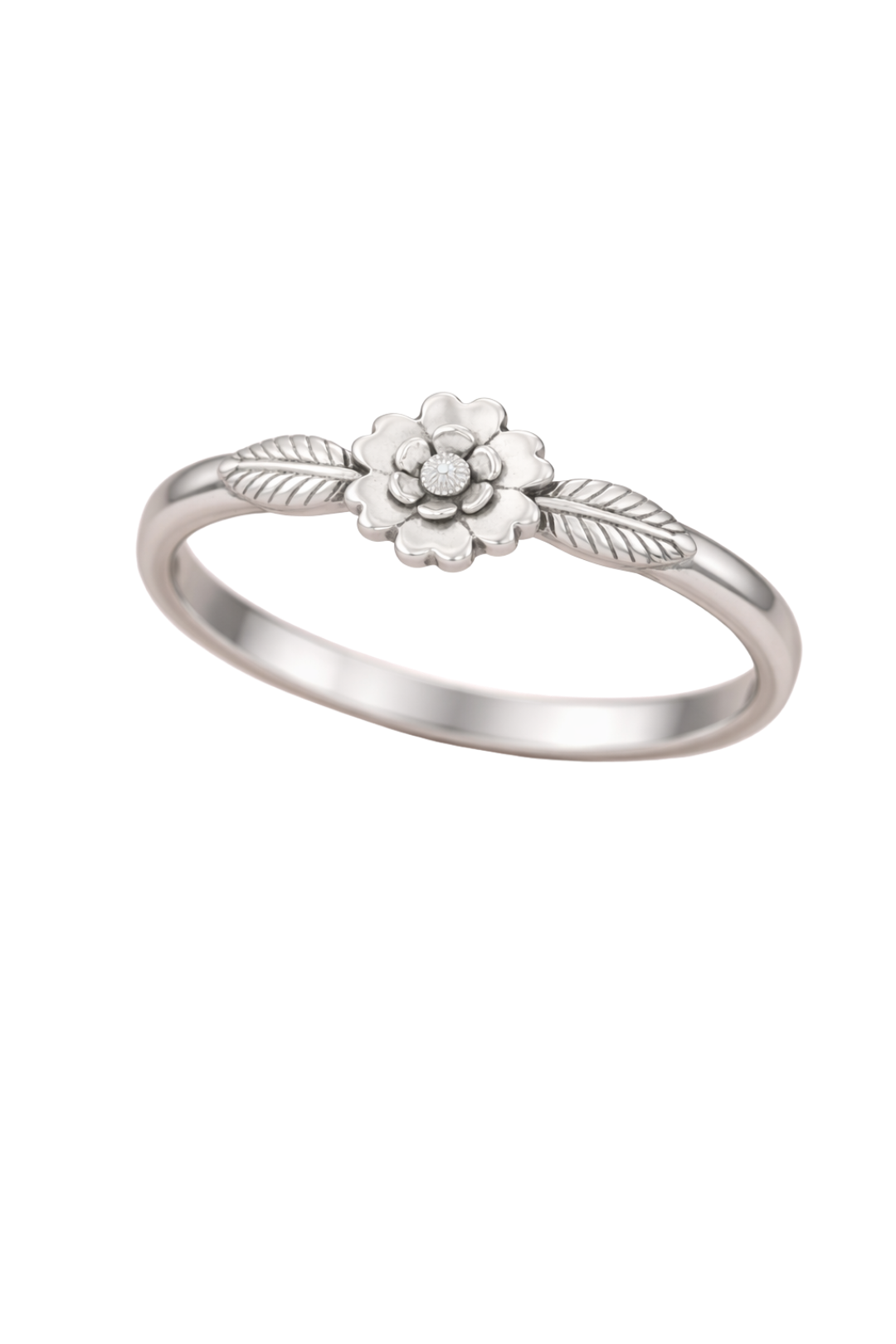 Handmade Sterling Silver Flower Ring Nature Floral Jewelry